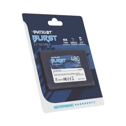 SSD 480GB SATA III Patriot Burst Elite - Rapidez e Eficiência para Seu PC - Loja Coimbra  - Foto 4
