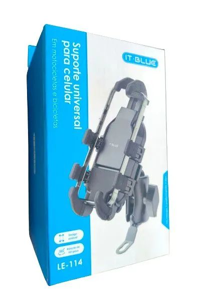 Suporte de Celular para Moto e Bicicleta LE-114 - It-Blue qualidade Premium - Foto 2