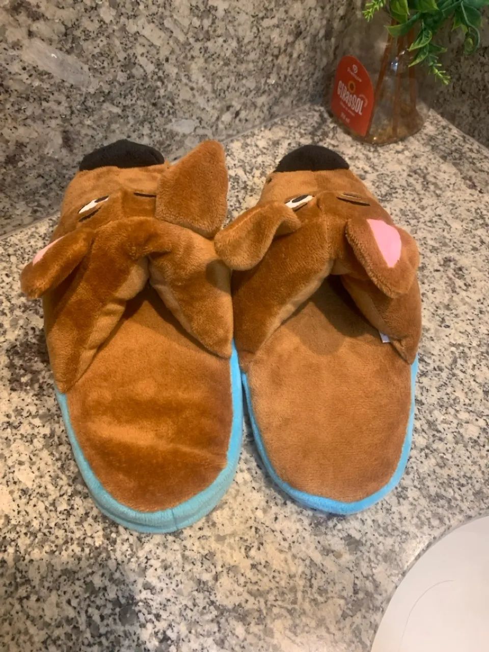 Pantufas Scooby Doo calça te 25 - Foto 3
