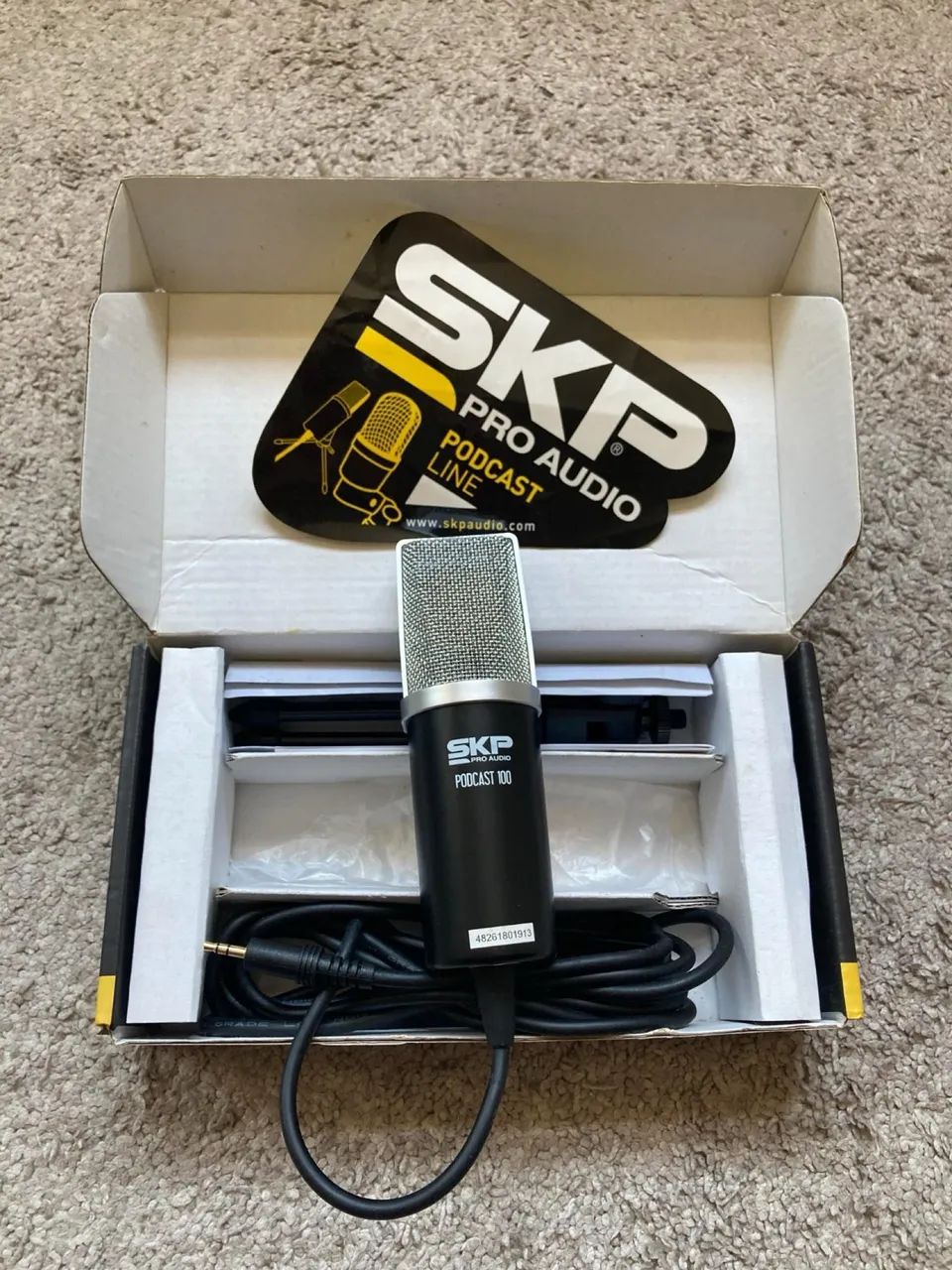 Microfone SKP podcast 100