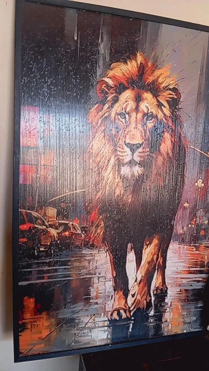 Quadro Leão de Judá 