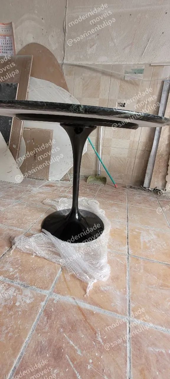 Mesa de jantar Saarimen marmore Verde Alpi 130 - Foto 2