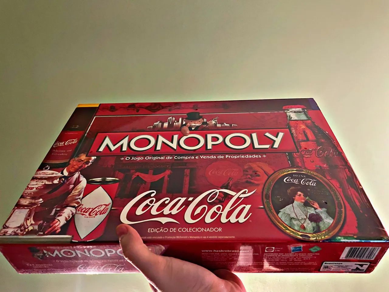 Jogo Tabuleiro Monopoly Coca Cola Edição Colecionador LACRADO
