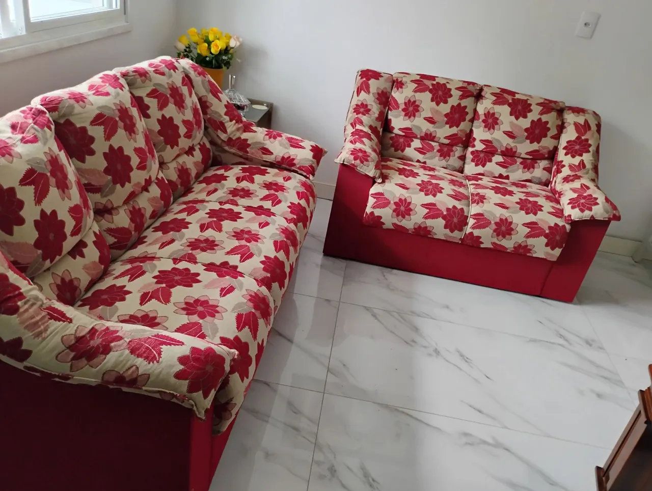 Conjunto de Sofás - Floral