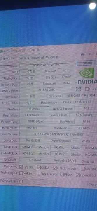 Placa de Vídeo Nvidia Geforce 210 1Gb - Foto 4