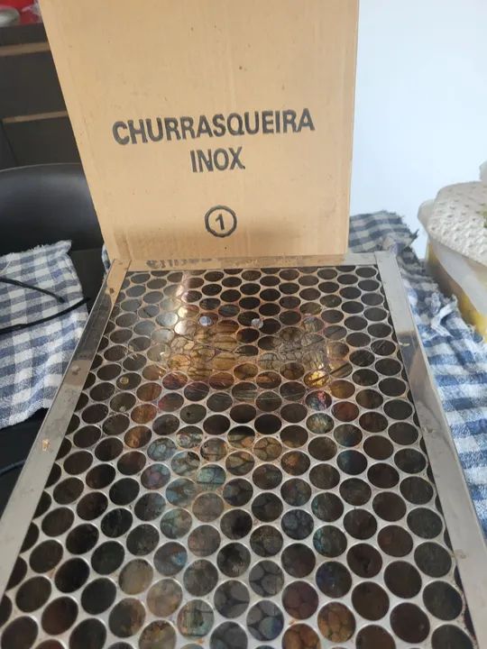 Churrasqueira pequena. 