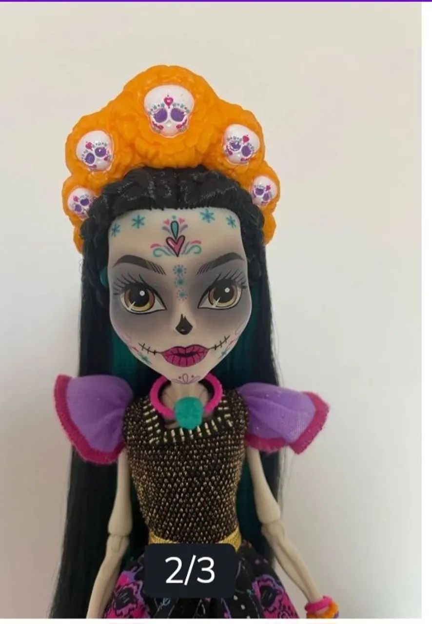 boneca monster high skelita howliday 2023 - Foto 3