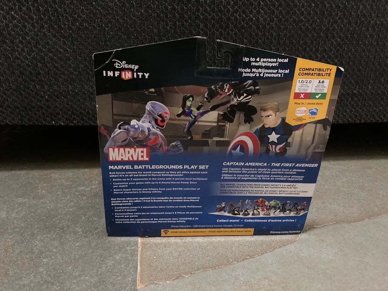 Disney Infinity 3.0 - Marvel Battlegrounds - Captain America lacrado - Foto 2