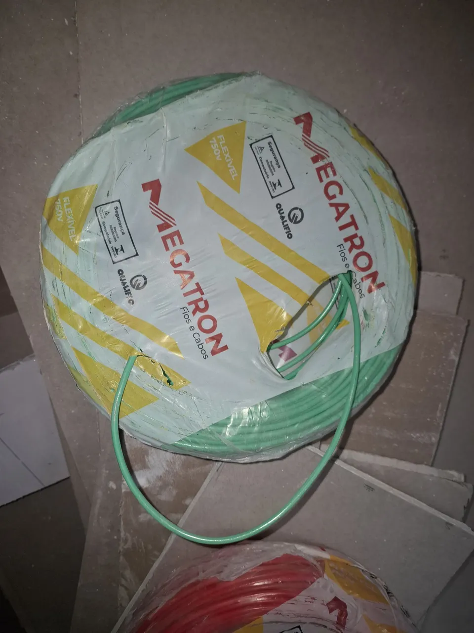 Rolo de Fio Elétrico 90m - marca Megatron