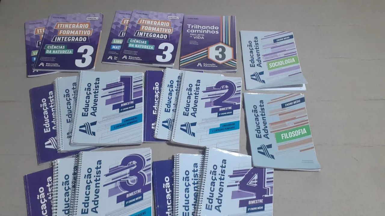 Kit didáticos educação adventista ensino fundamental ao médio - Foto 5
