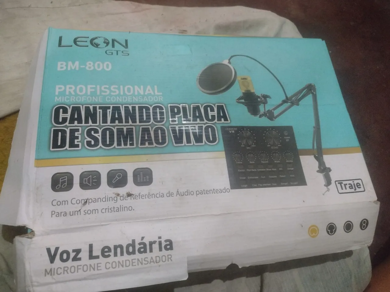 Microfone condensador BM-800