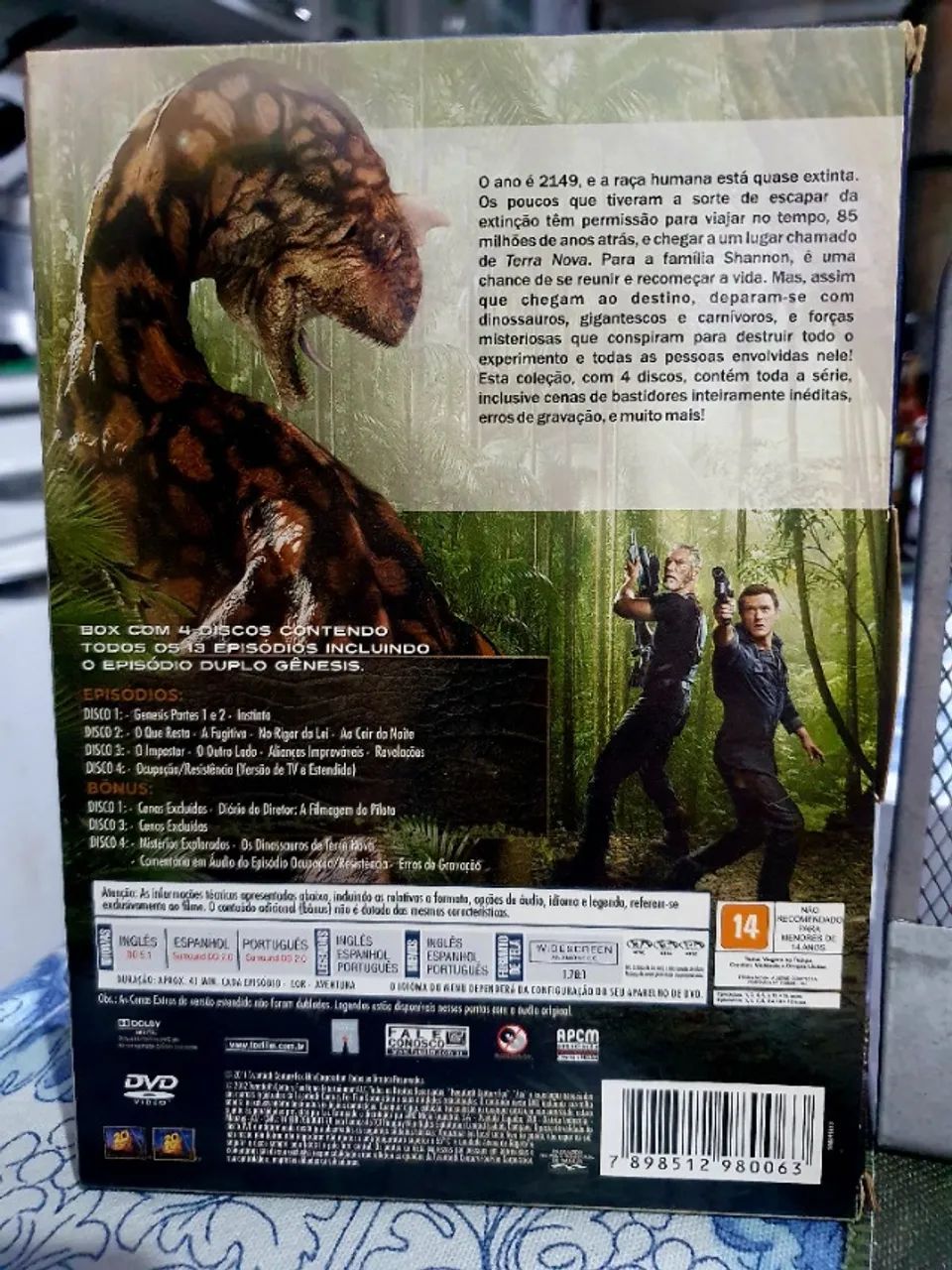 Box Terra Nova A Série Completa DVD (4 Discos) Original - Foto 4