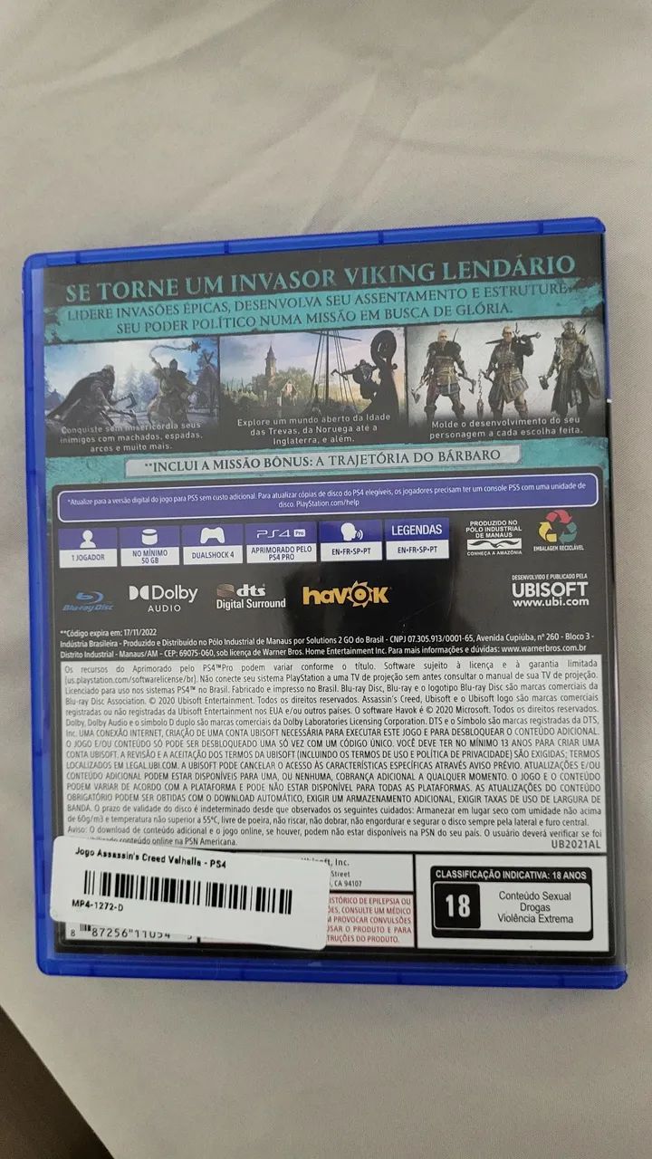 Assassins Creed Valhalla PS4 - Foto 2