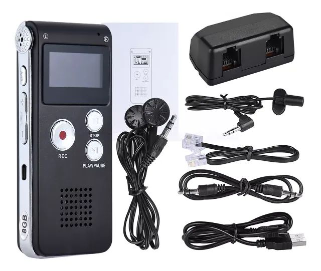 Gravador Voz Lançamento Conversas Entrevista 8GB - Foto 6