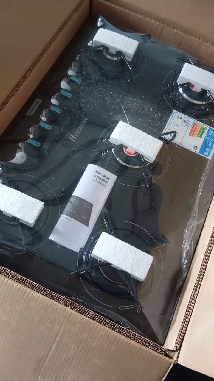 Fogão cooktop NOVO / nunca usado - Foto 3