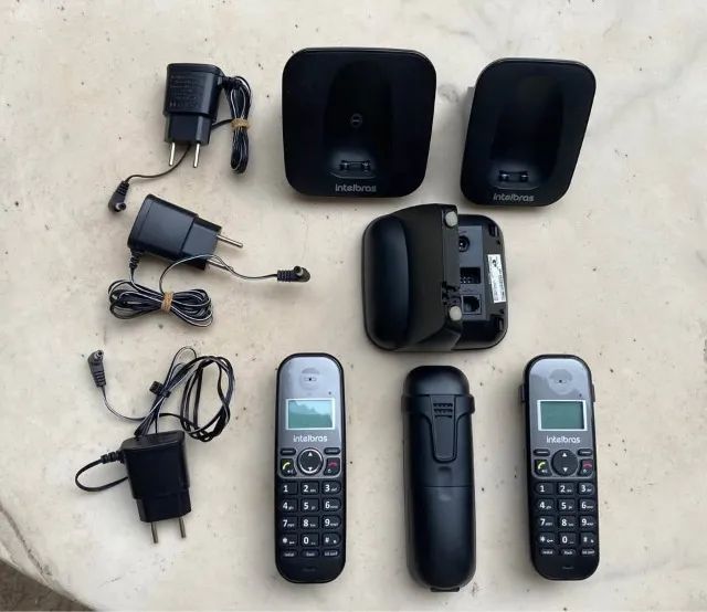 Kit de Telefones Sem Fio da Marca Intelbras, Modelo TS 5120 - Foto 3