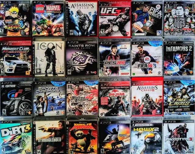 Jogos PS3 - V ou Troco todos - LEIA