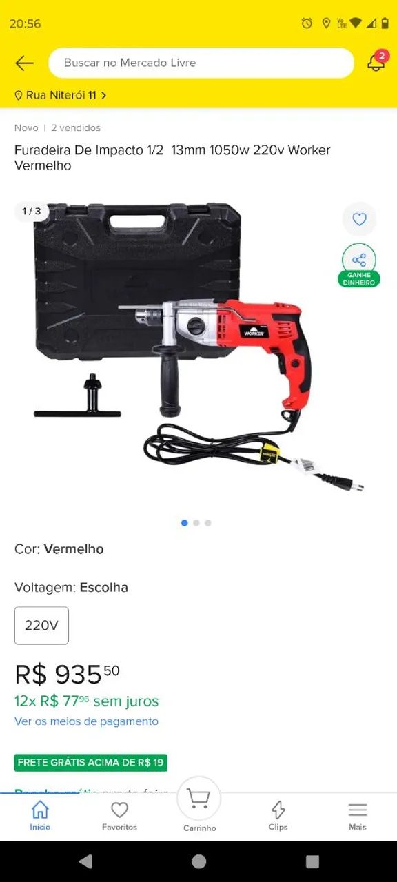 Furadeira de impacto  - Foto 3