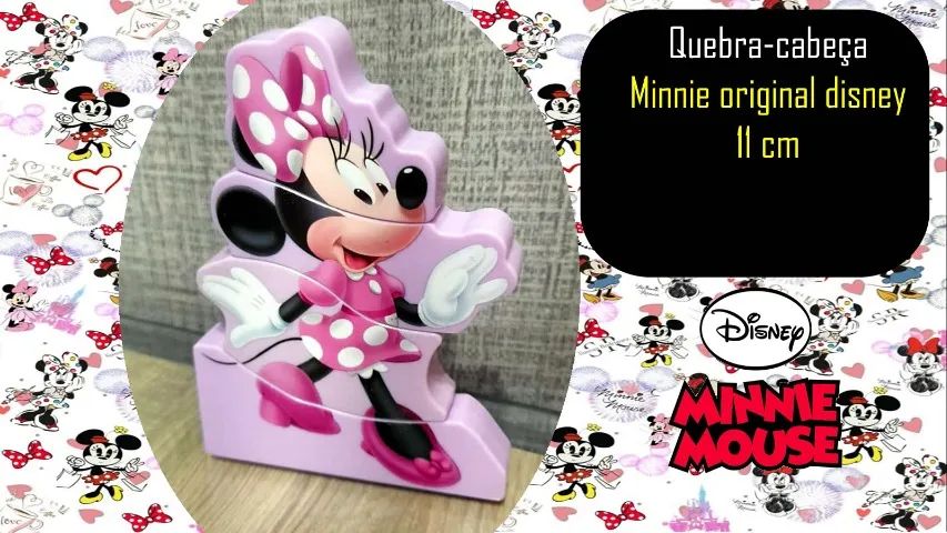 Quebra-cabeça Minnie original disney