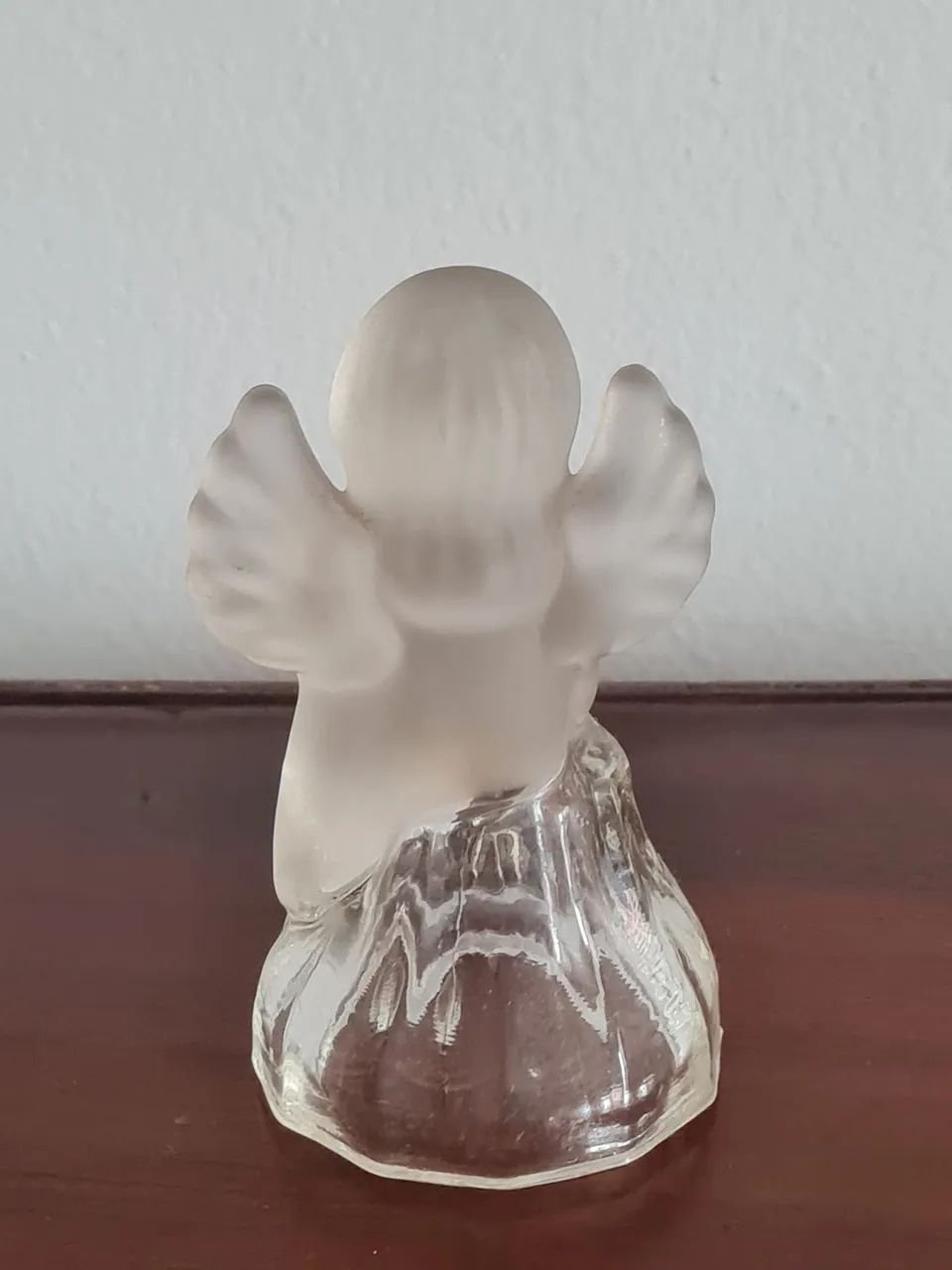 Anjo Sino de mesa de Cristal - Antigo - Foto 2