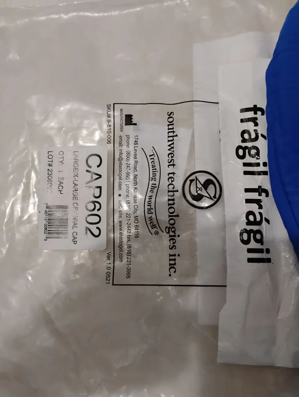 Capela de Gelo para Cabeça - Elasto-Gel - Foto 3