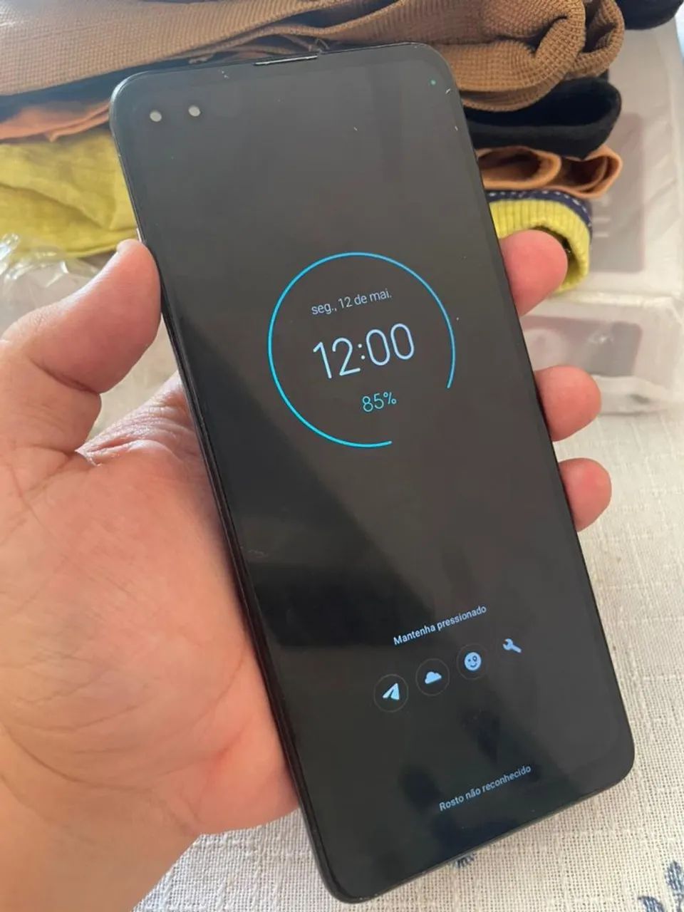 Moto G100 TOP SNAP 870 12GB Ram 256 GB Memória Interna
