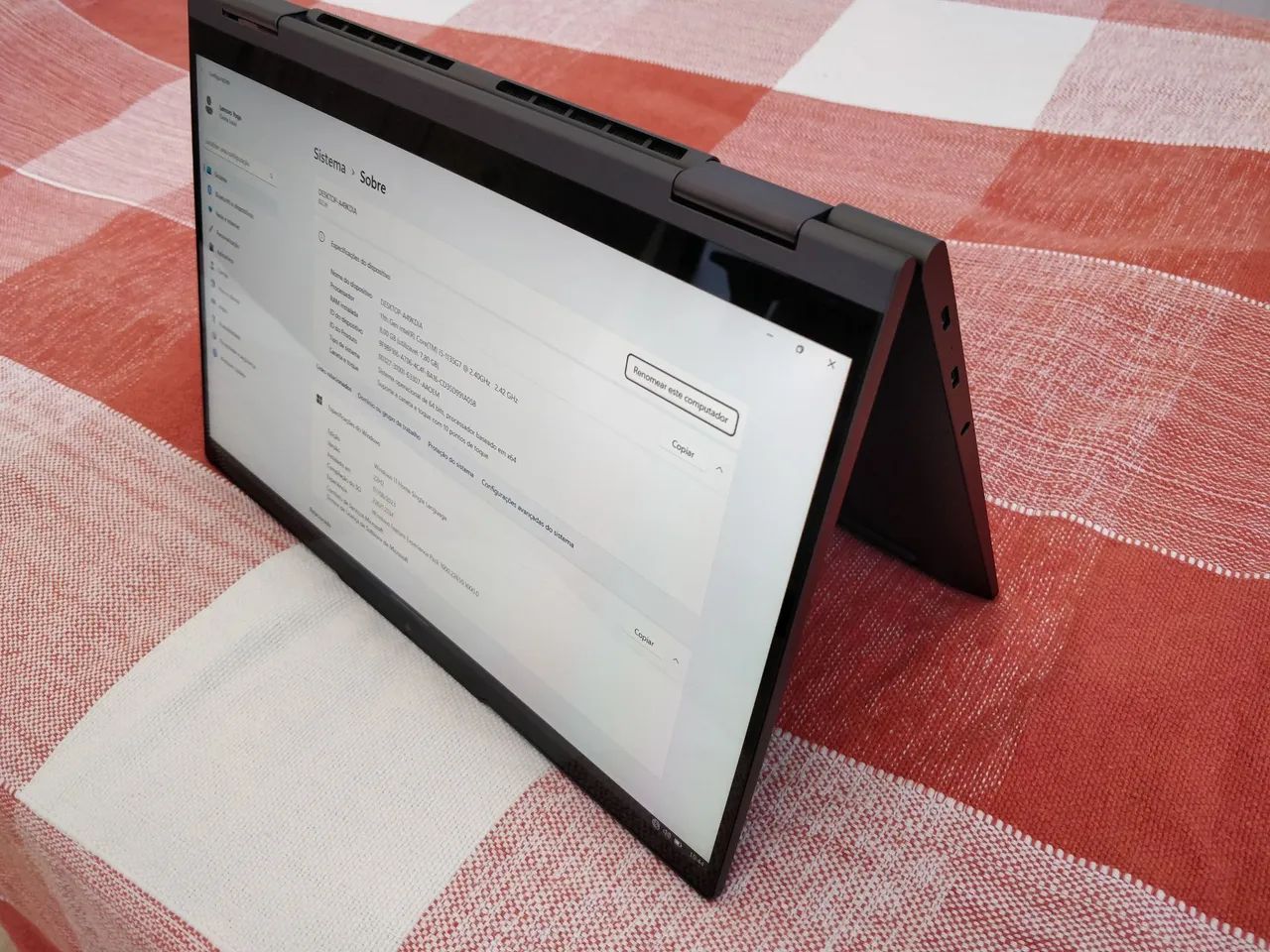 Notebook Lenovo Yoga 14" - i5 - 8/256gb - Foto 5