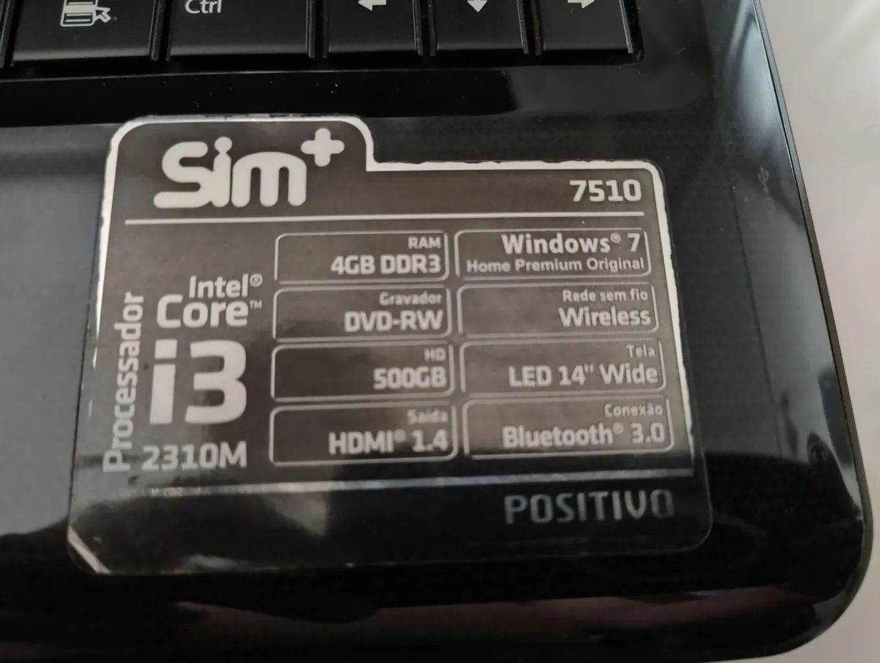 Notebook Positivo Sim+ 7510 Core i3 - Foto 3