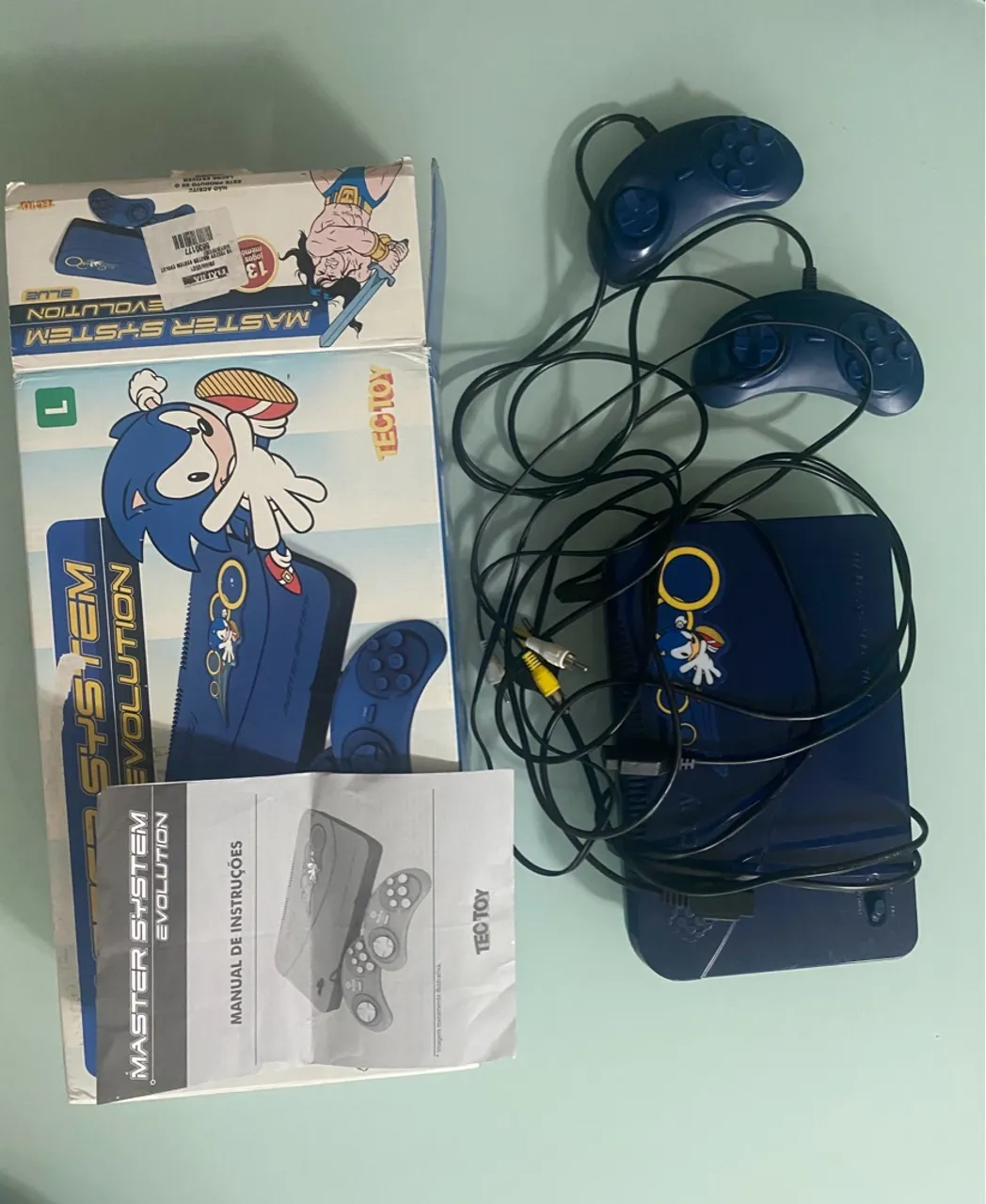 Master System Evolution - Tec Toy - Sonic
