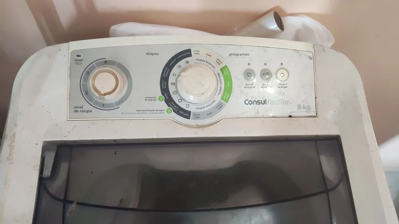 Máquina de lavar roupa Consul 8kg quebrada para reposição  - Foto 3