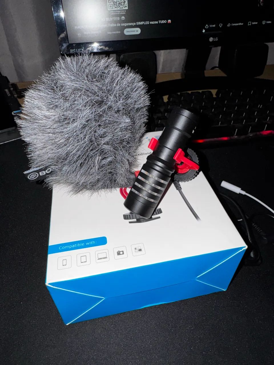 Microfone boya  - Foto 4