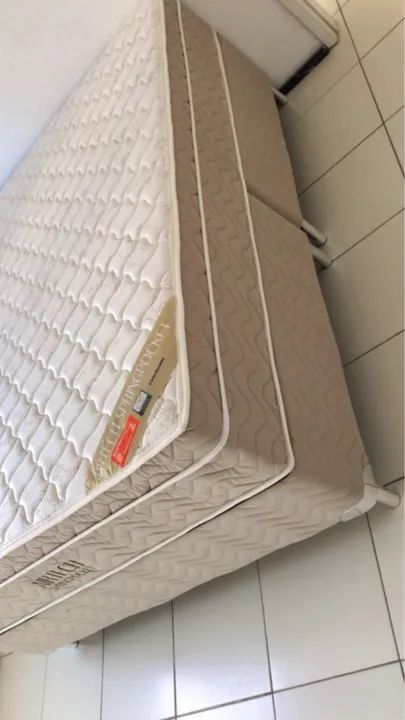 Cama box Queen Size Ortobom AIRTECH molas ensacadas com garantia em Promoção! - Foto 3