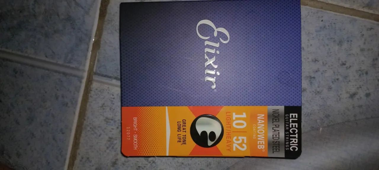 3 Jogos de encordoamentos ELIXIR 0.10 para guitarra  - Foto 2