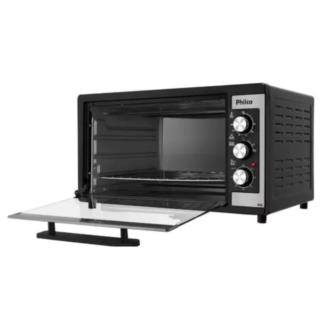 Forno Elétrico 46 Litros 1500w Pfe46p Preto Philco 110v - Foto 5
