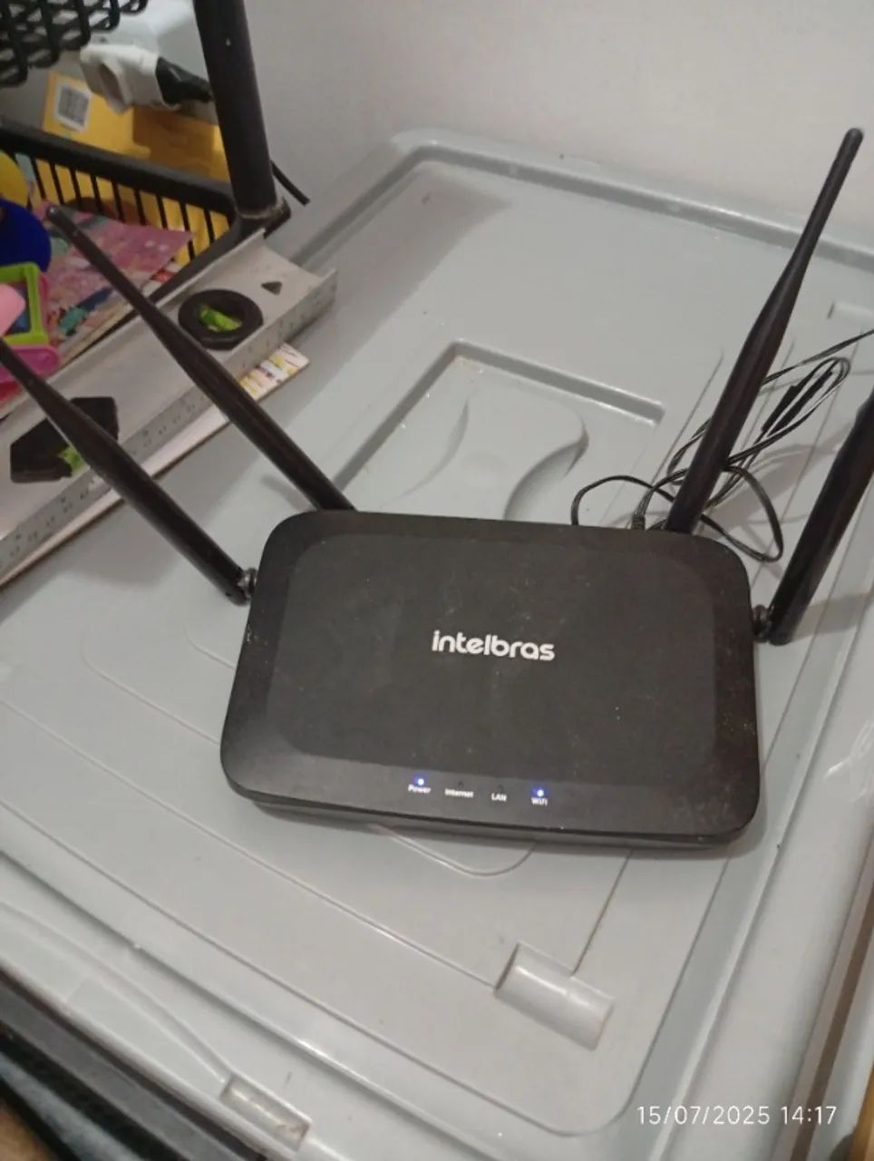 Roteador Intelbras GF 1200 (Dual?Band AC1200) - Excelente estado!