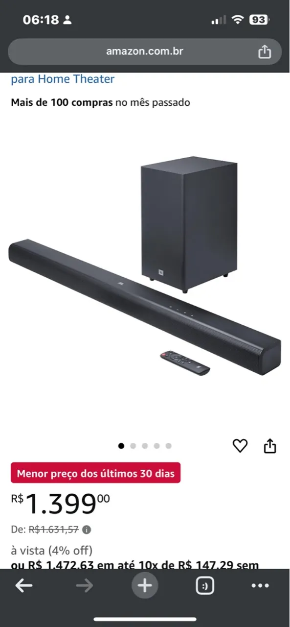 Soundbar JBL 380