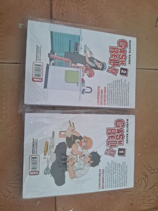 Mangás gash bell volumes 1 e 2 leia a descrição - Foto 3