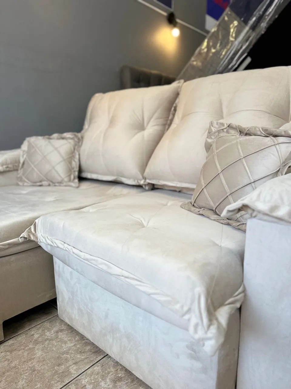 Sofá retrátil pronta entrega  - Foto 2