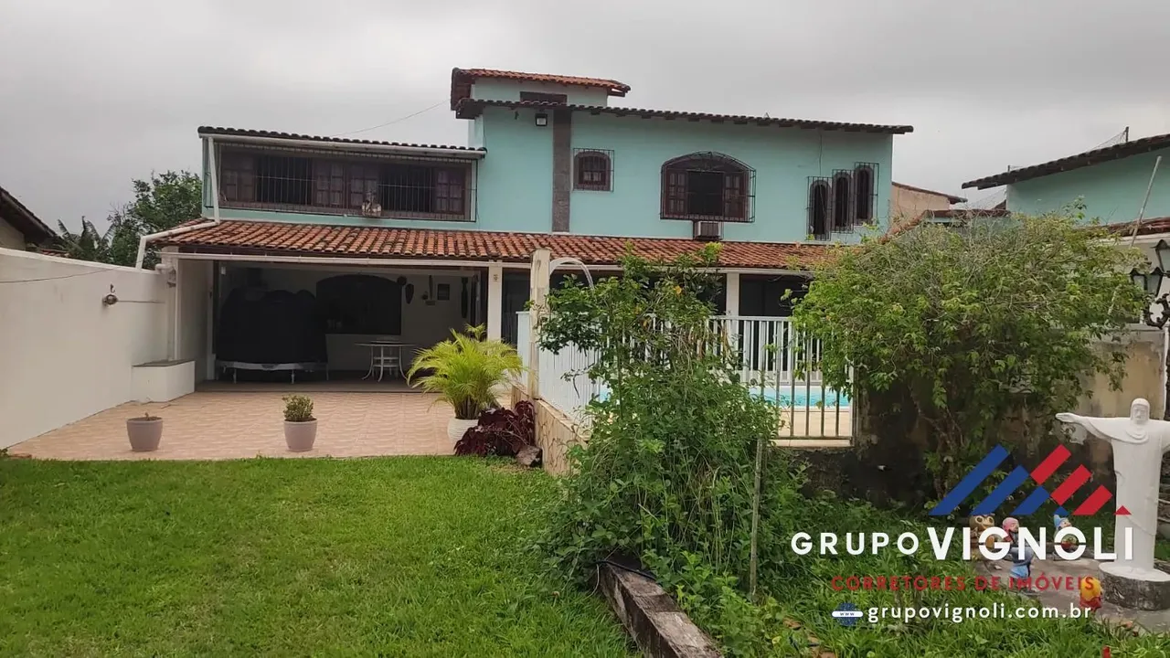 Casa com piscina a 250 metros da praia - Boqueirão, Saquarema/RJ