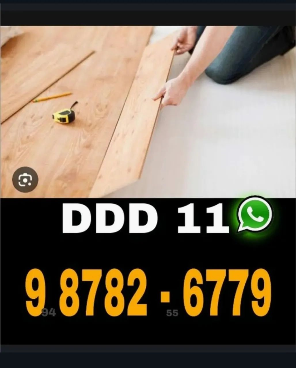 Piso Laminado e Vinílico ( Instalação) 