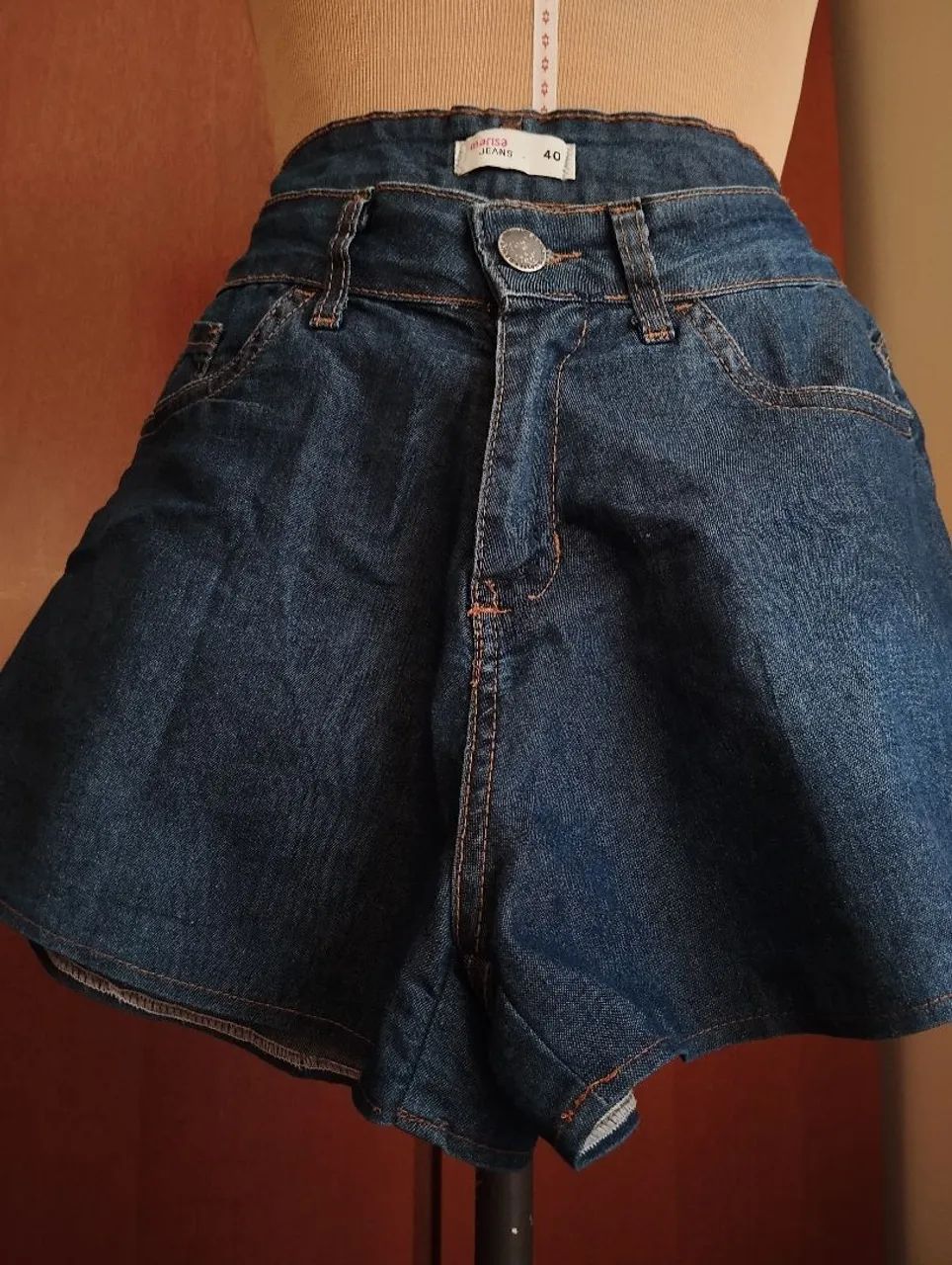 Shortinho Jeans Marisa 40 - Foto 3