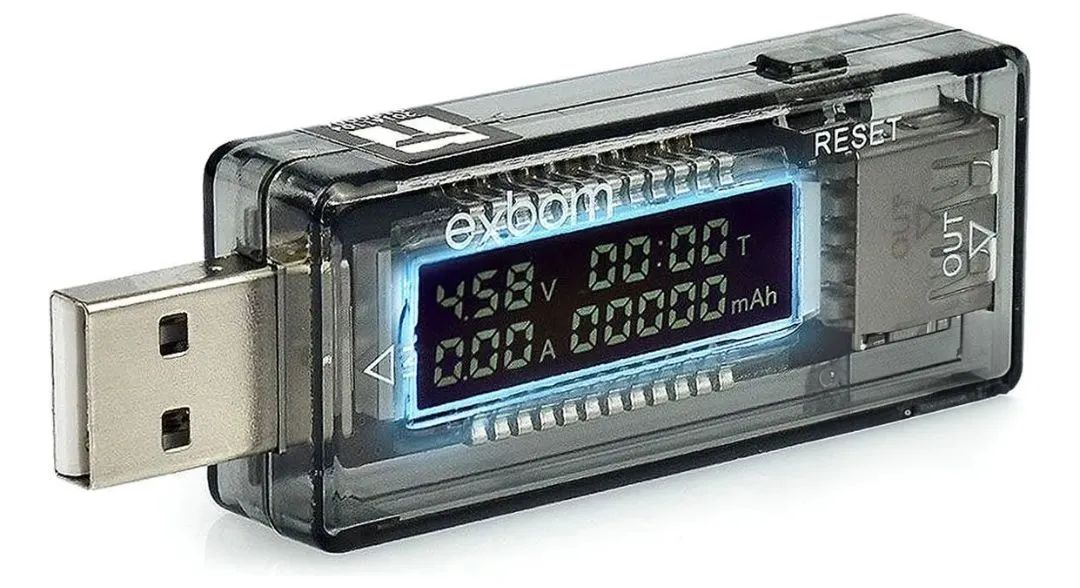 Testador De Porta Usb Para Voltagem Amperagem