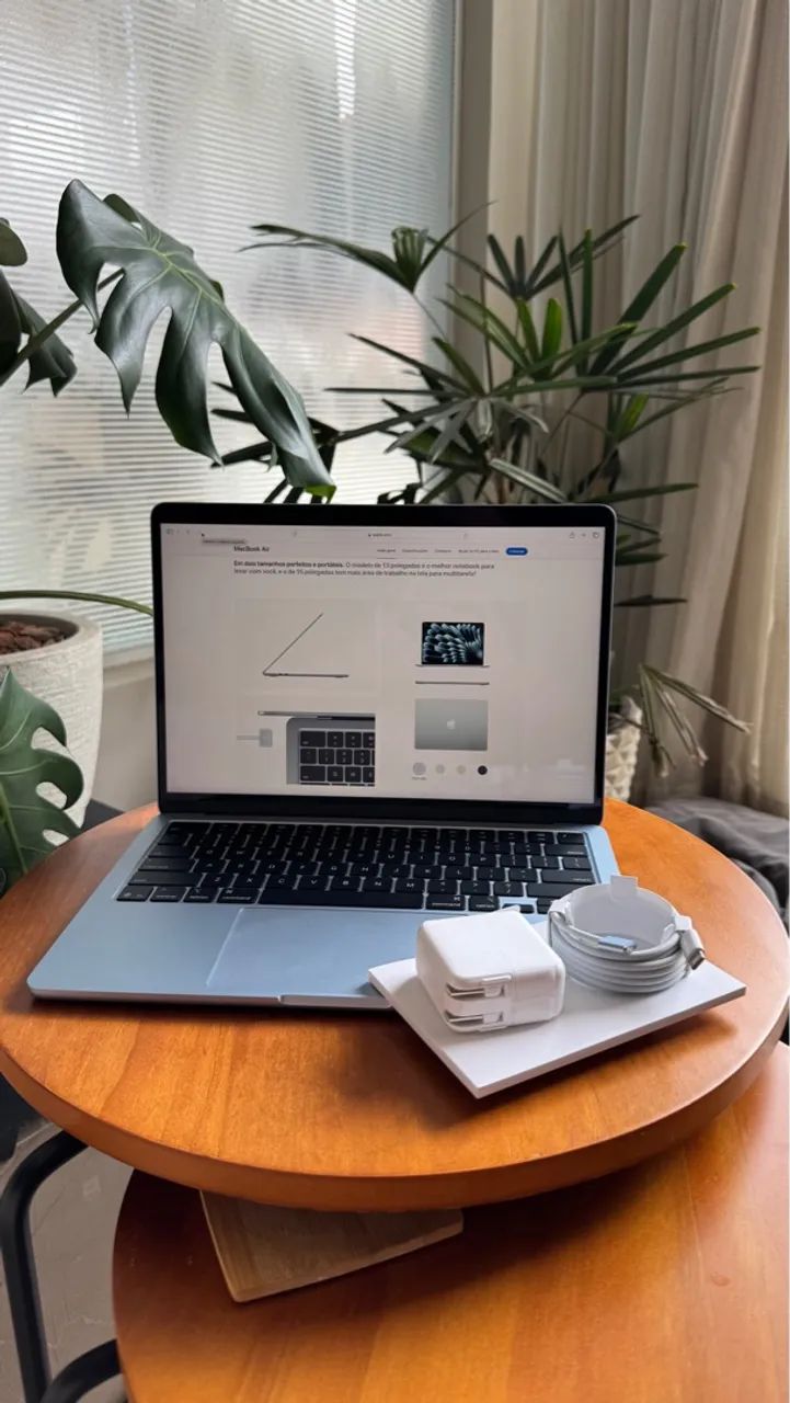 MacBook Air com chip M4 13? - AZUL CÉU  - Foto 2