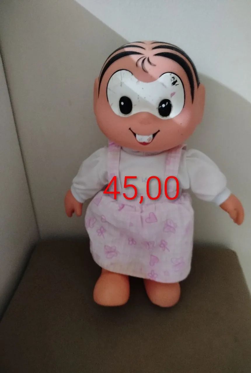 Boneca Mônica Turma da Mônica
