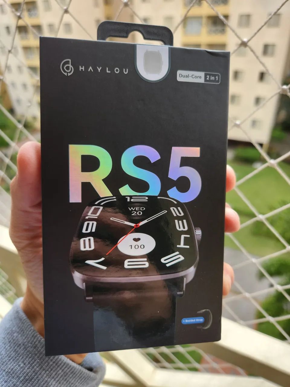 Haylou Watch Rs5 LACRADO C/ 2 PULSEIRAS  - Foto 3