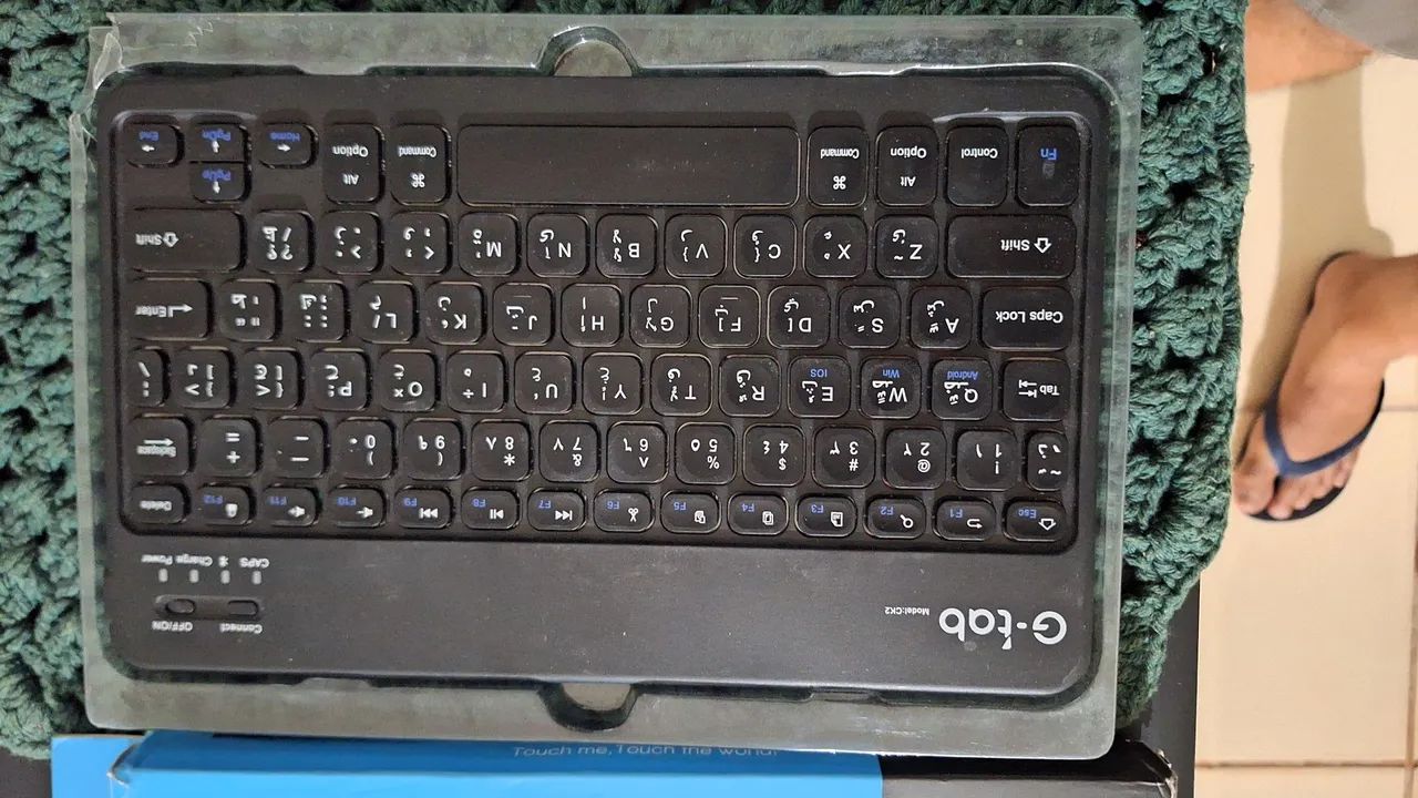 Teclado bluetooth 