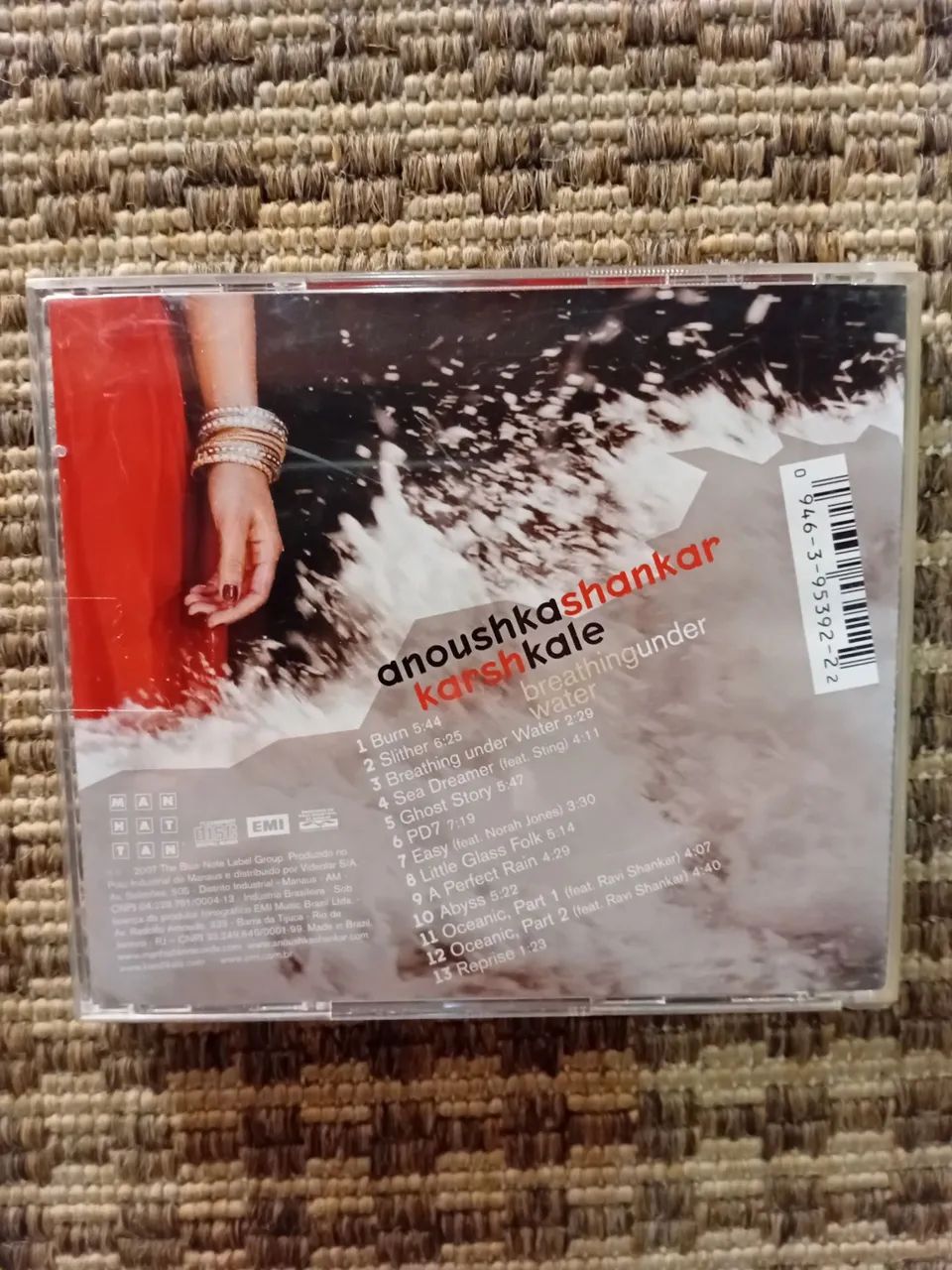 CD Anoushka Shankar & Karsh Kale - Breathing Under Water - Foto 2