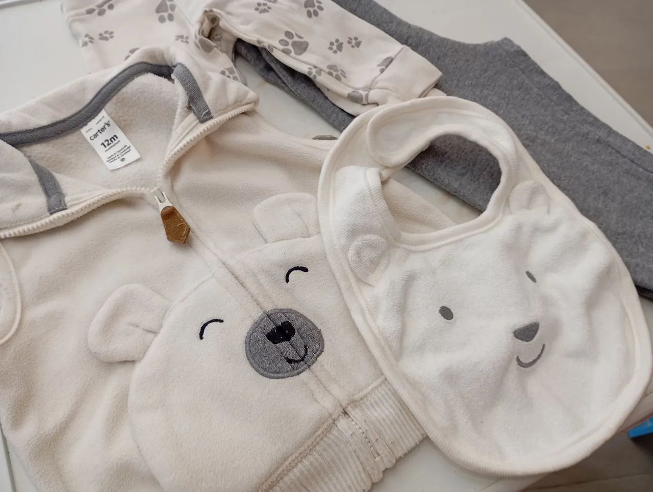 Conjunto Bebe Carter's 12 meses 4 peças  - Foto 2