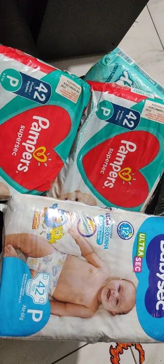 Lote menina RN ao G + fraldas + berço + kit + ninho  - Foto 3