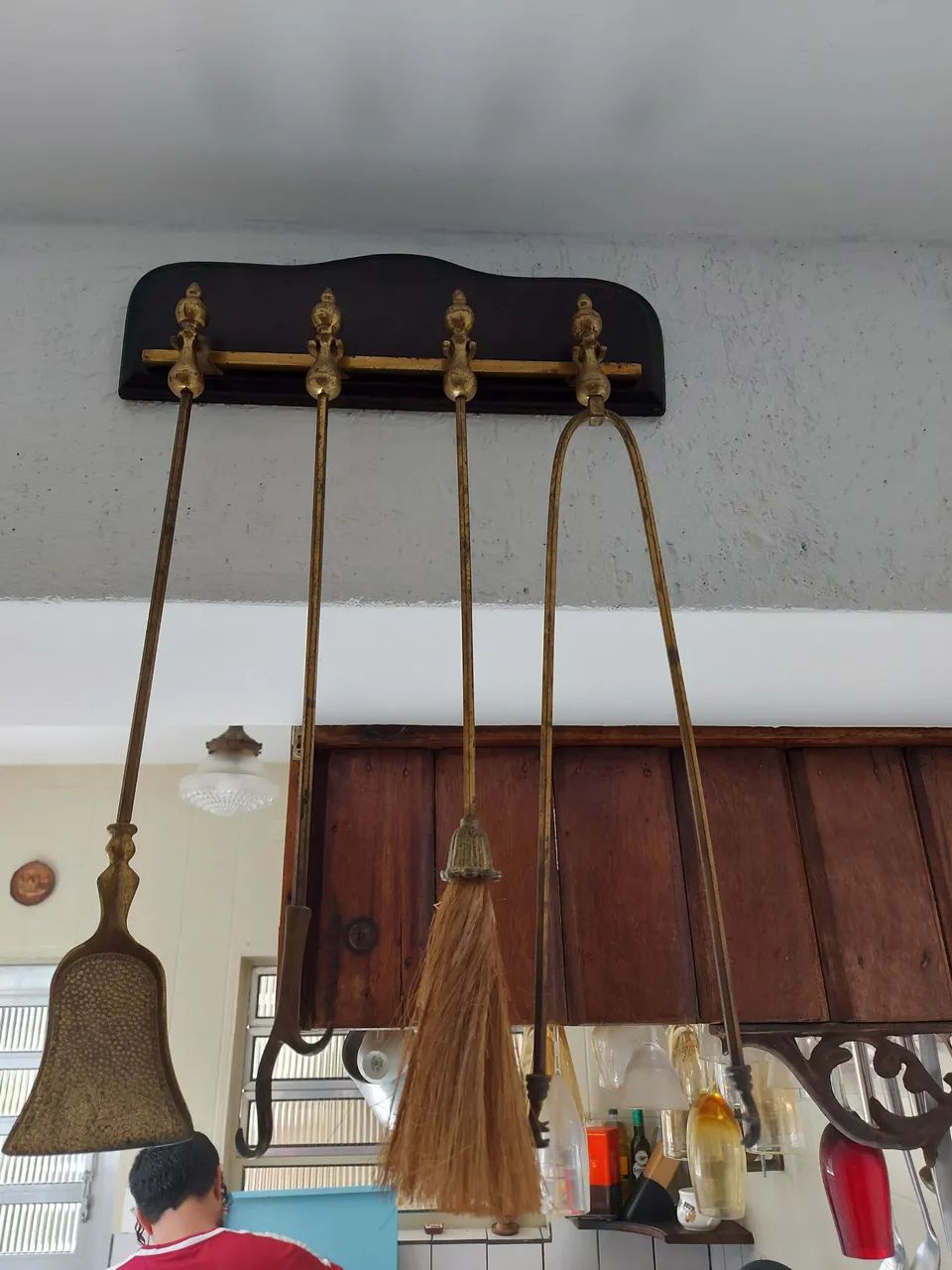 CONJUNTO PARA LAREIRA ANTIGO - Foto 5